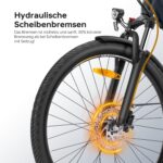 Eleglide T2 E Bike, 27,5" Trekkingrad E-Bike Herren Damen mit Hydraulische Scheibenbremsen, 36V 13Ah Akku,100km Reichweite, Elektrofahrrad mit 7-Gang-Getriebe, Pedelec Citybike EBike für Erwachsene