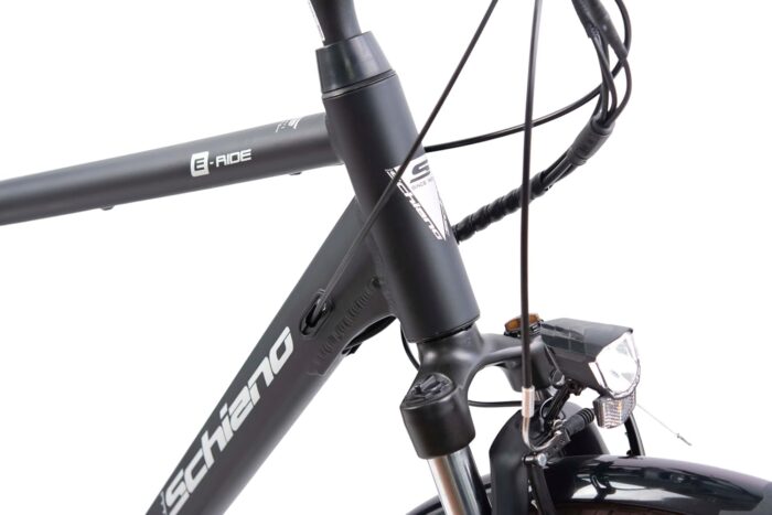 F.LLI Schiano E-Ride, E Bike Trekking 28 Zoll, 36V 10.4Ah Abnehmbarer Akku, Motor 250W 40Nm, Trekking EBike für Herren