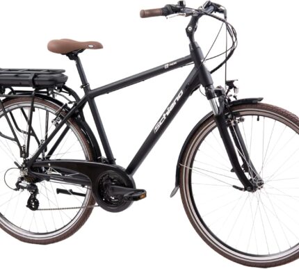 F.LLI Schiano E-Ride, E Bike Trekking 28 Zoll, 36V 10.4Ah Abnehmbarer Akku, Motor 250W 40Nm, Trekking EBike für Herren