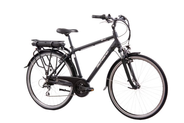 F.LLI Schiano E-Ride, E Bike Trekking 28 Zoll, 36V 10.4Ah Abnehmbarer Akku, Motor 250W 40Nm, Trekking EBike für Herren