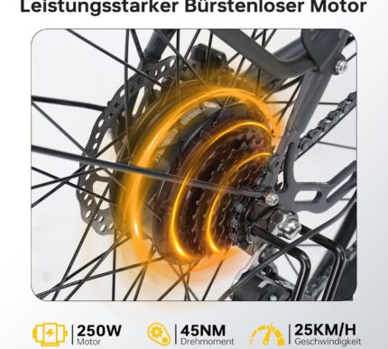 Eleglide T2 E Bike, 27,5" Trekkingrad E-Bike Herren Damen mit Hydraulische Scheibenbremsen, 36V 13Ah Akku,100km Reichweite, Elektrofahrrad mit 7-Gang-Getriebe, Pedelec Citybike EBike für Erwachsene