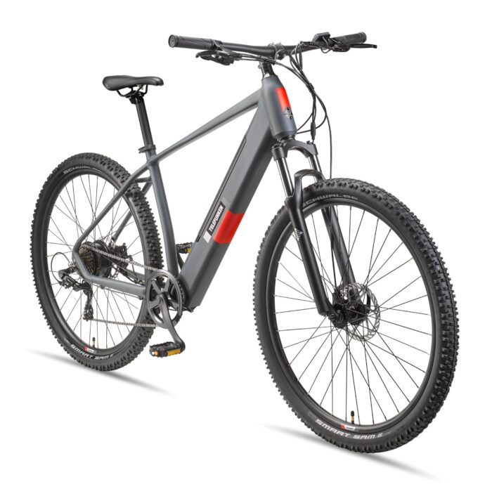 TELEFUNKEN E-Bike Mountainbike 29 Zoll für Herren und Damen | Elektrofahrrad mit 250W Hinterradmotor & 468 Wh Akku | 7-Gang Kettenschaltung | Scheibenbremsen | MTB Hardtail Pedelec