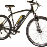 Swifty All Terrain Electric Bike Mountain Ebike - Perfektes Pendlerrad mit 7-Gang Shimano Schaltung und Scheibenbremsen