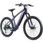 AGON E Bike Mountainbike 27,5 Zoll Alpha | Ebike Herren Damen 24 Gänge Schaltung | 250W Motor 540 Wh 15Ah Elektro MTB Fahrrad mit 15-135 km Reichweite Pedelec 36 V