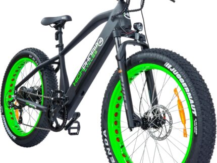 E-Bike Elektrofahrrad für Herren/Damen, 250W 25 km/h E-Mountainbike mit Batterie, Starker Motor, Kettenschaltung, Hydraulische Federgabel Pedelec