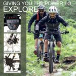 Swifty All Terrain Electric Bike Mountain Ebike - Perfektes Pendlerrad mit 7-Gang Shimano Schaltung und Scheibenbremsen